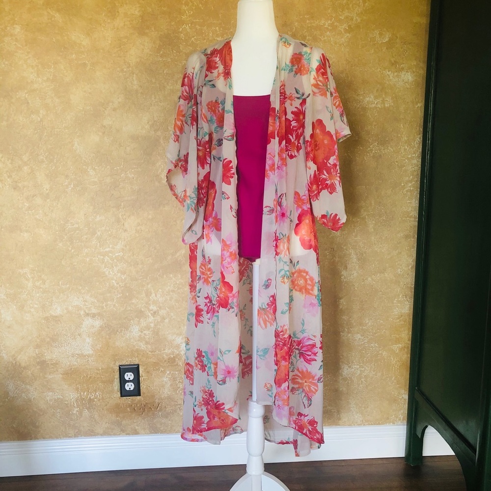 Silk beautiful kimono  in excellent condition
